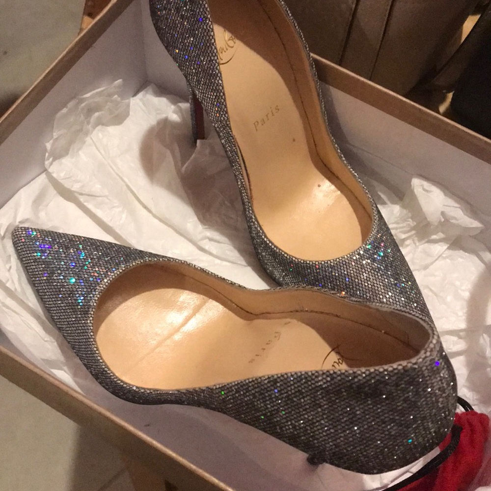 Christian Louboutins Disco kare Heels